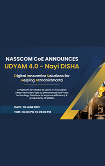 NASSCOM COE organises 2nd edition of UDYAM 4.0 NAYI DISHA virtual conference for tech innovation in MSMEs